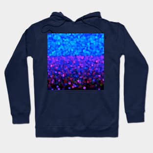 Glitter and Sparkle Blue Hoodie